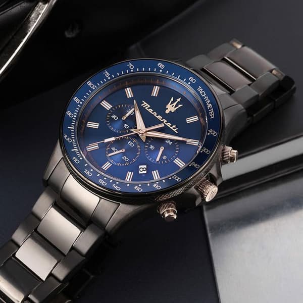 Ur - Maserati - R8873640001 - Analog - Rustfrit stål - Vandtæthed 10 Atm Grå