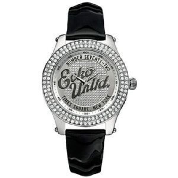 Ecko Unltd Stainless Steel Bling Watch - ROL Sølv