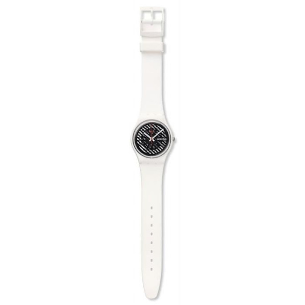 Dameur - Swatch - GW704 - Gummirem - Quartz-urværk - Analog skærm