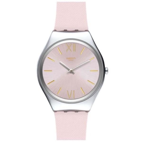 Swatch Irony SKIN LAVANDA indeks rosa guldur SYXS124