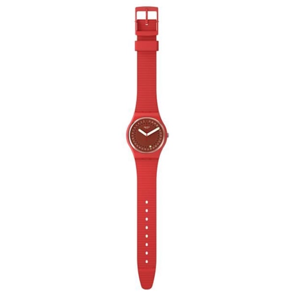 Ur - SWATCH - CYKLER I SOLEN - 34mm - Silikone - Vandtæthed 3 ATM skrikrosa