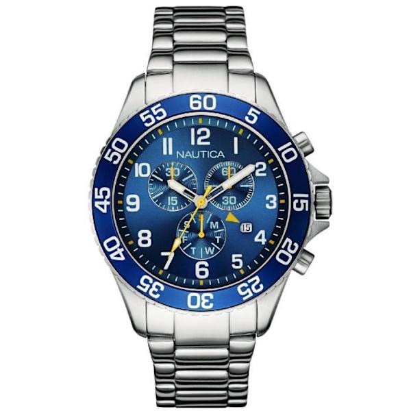 Kello - Nautica - NST-19 NAI17508G - Urheilu - Kvartsi - Ruostumaton teräs