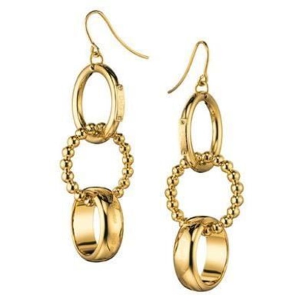 Øreringe - D&G - JEWELS TRIPLET DJ0659 - Forgyldt - Gylden - Pendant-krog
