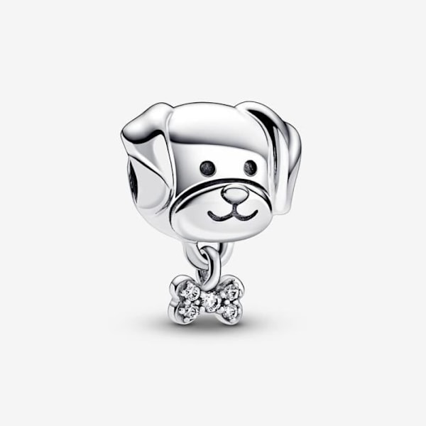 Charm - PANDORA - Dog & Bone - Sølv - Grå - Kvinder Grå