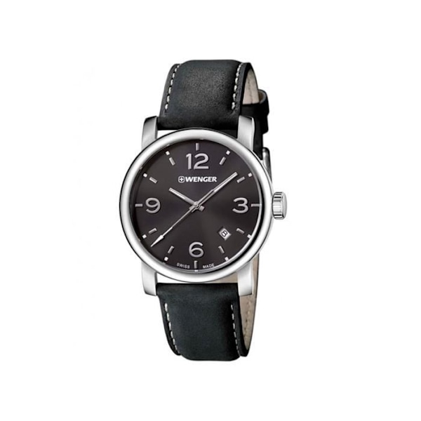 Herrklocka - Wenger - 01.1041.127 - Kvarts - Läder - Analog