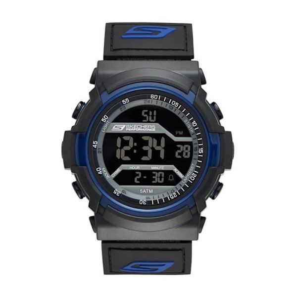 Digital klocka - Skechers - SR1032 - Quartz - Svart - Vattentålighet 30 Atm Svart