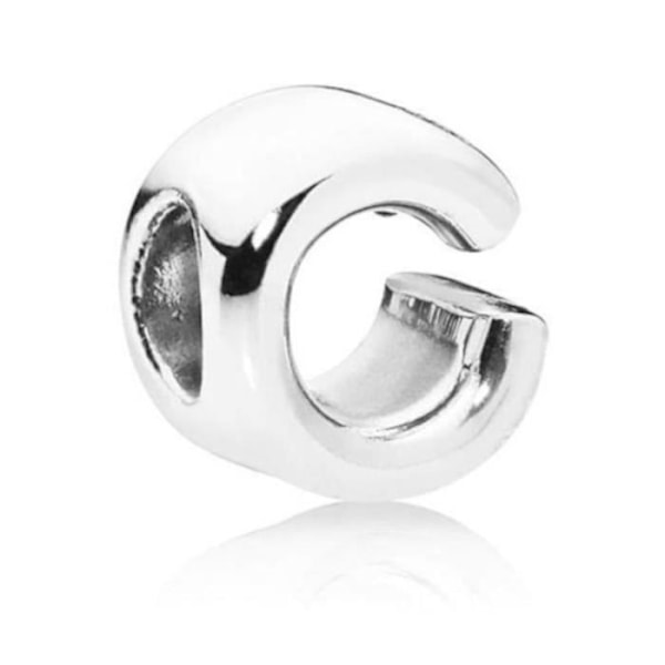 Charm - Pandora - C-kirjain - Hopea - Nainen - Aikuinen