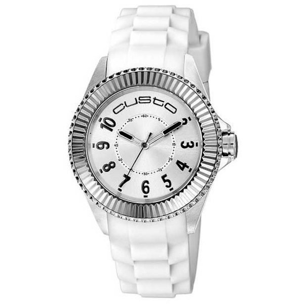 Dameur til kvinder - CUSTO ON TIME - B-SPORTY CU062601 - Kvarts - Analog - Gummi