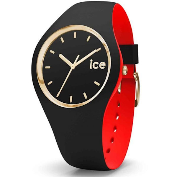 Klocka - ICE-WATCH - ICE loulou Dolce - Silikon - Rosa - Analogisk Vit, köttrosa, fuchsia, turkos, mar