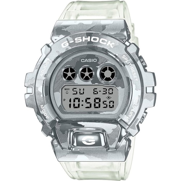 CASIO Watch - GM-6900SCM-1ER - Herr - Kvarts - Vattentät 20 ATM - Genomskinlig plast Genomskinlig