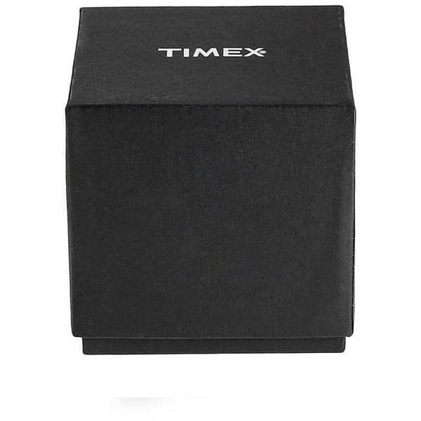 Ur - TIMEX - TW2Y18300 - Rustfrit stål - Kasse 39 mm - Sort urskive Silver