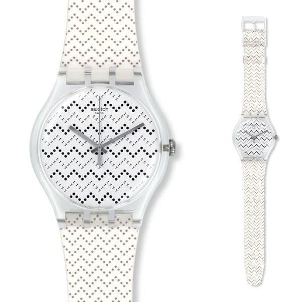 Kello - Swatch - Mod. SUOK118 - Kvartsi - Analoginen - Pyöreä