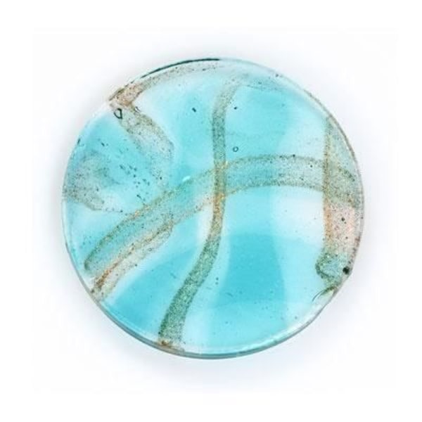 Médaillon Kvinna - Viceroy - VMC0021-03 - Stål - Murano Glas - Blå