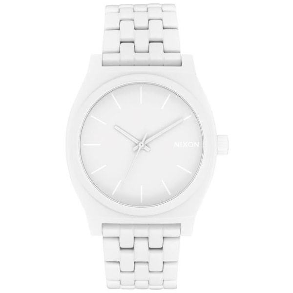 Ur - NIXON - TIME TELLER A045126 - Kvarts - Analog - Rustfrit stål Vit