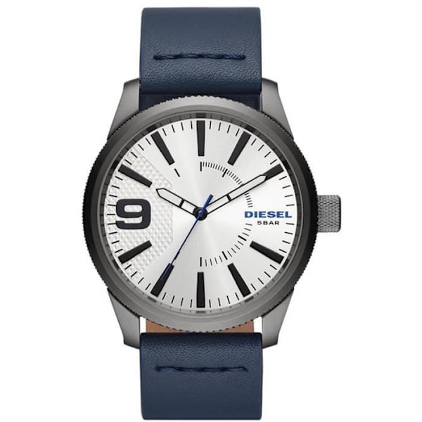 Ur - Diesel - DZ1859 - Blåt læder - Analog - Herrer - Vintage Blå