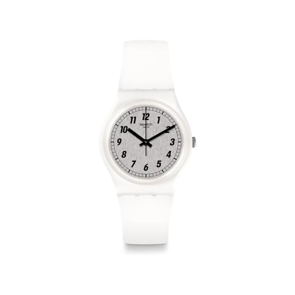 Kello - SWATCH - Originals Gent 34mm - Valkoinen - Kvarts - Vesitiiviys 3 ATM Vit