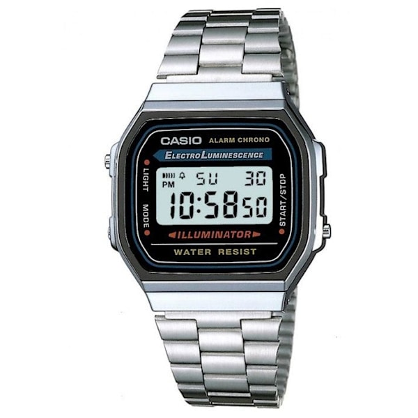 Casio Vintage Iconic Mixed Silver och Black Watch