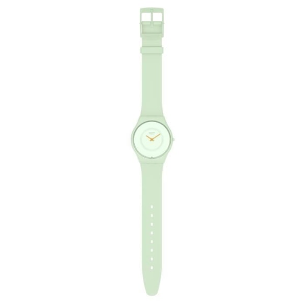 Ur - SWATCH - Caricia - Grøn silikone rem - Quartz urværk - Analogt display Grön