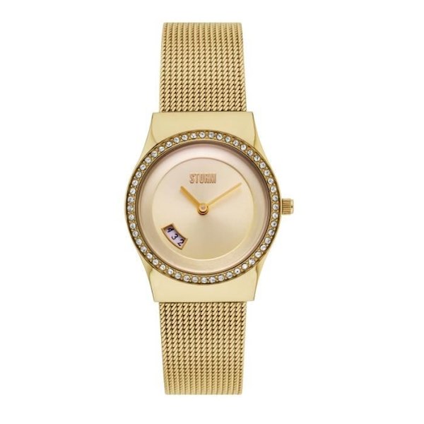 Klocka - Storm - 47385-GD - Quartz - Analog - Guld - Rostfritt stål gyllene
