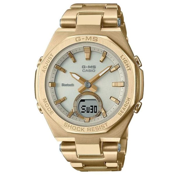Ur - Casio - MSG-B100DG-9AER - Kvarts - Analog - Rustfrit stål Guld gyllene