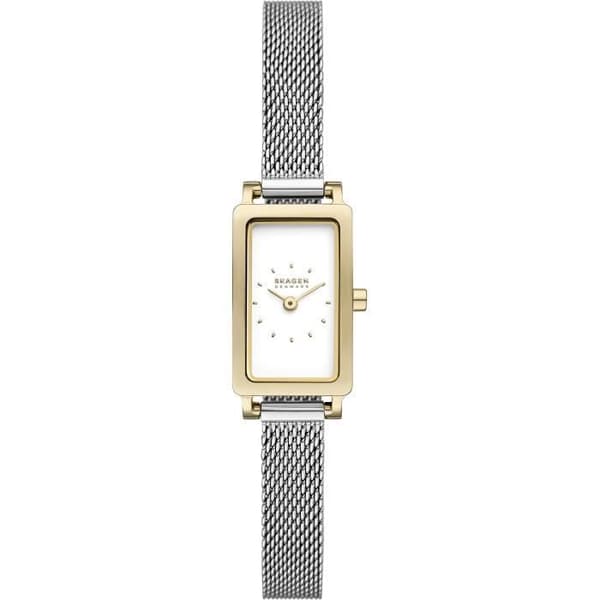 Ur - SKAGEN - SKW3147 - Rektangulær - Kvarts - Rustfrit stål sølv Pengar