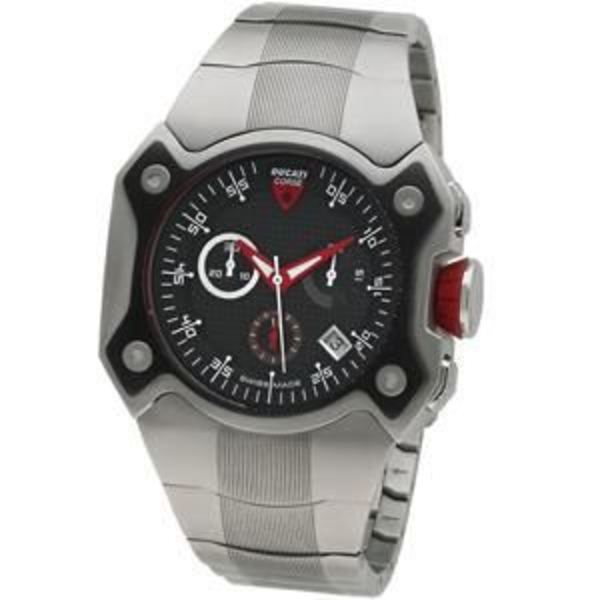 DUCATI CW0016 Herrklocka - Kvarts - Svart - Vattentät 10 atm - Safirglas Pengar