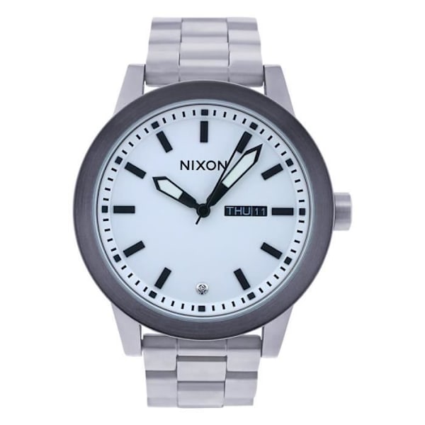 Klocka - NIXON - A263100 - Kvarts - Analog - Vit Stål