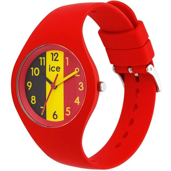Ur - Ice Watch - 015737 - Analog Quartz - Rød Silikone - 10 bar vandtæt Rød