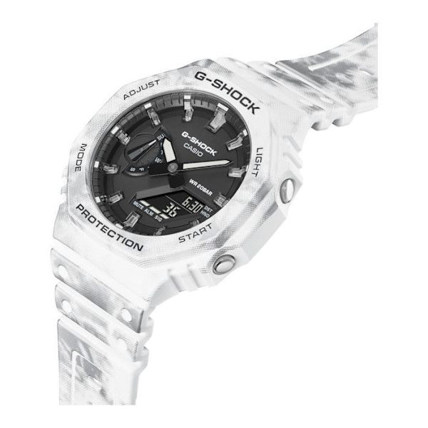 Herreur CASIO GAE-2100GC-7AER Quartz Analog Digital plastikrem Flerfarvet Flerfärgad
