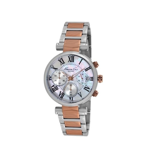 Ur - Kenneth Cole - KC4970 - Kvarts - Analog - Rose guld, Rustfrit stål Svart