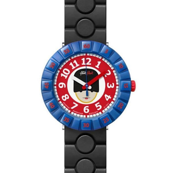 Klocka - Flick Flack - FCSP042 - Kvarts - Analog - Barnpojke Flerfärgad Flerfärgad