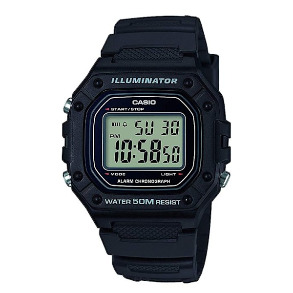 CASIO - Resin klocka - BASIC - Svart Svart