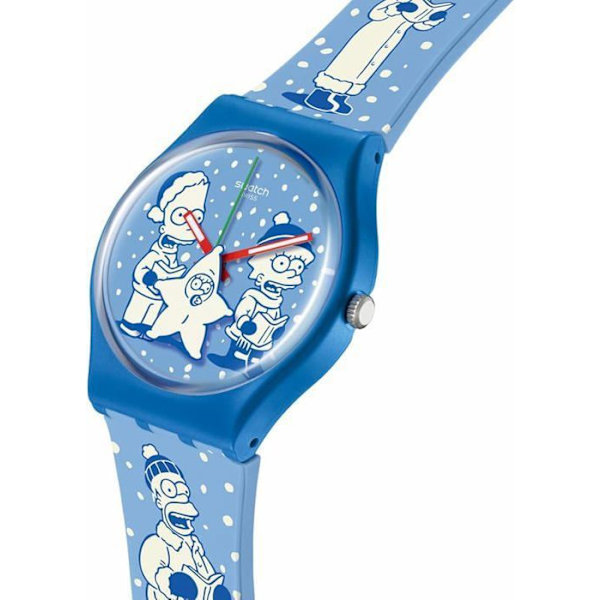 Swatch Se The Simpsons Collection Tidings Of Joy Unisex SO28Z126