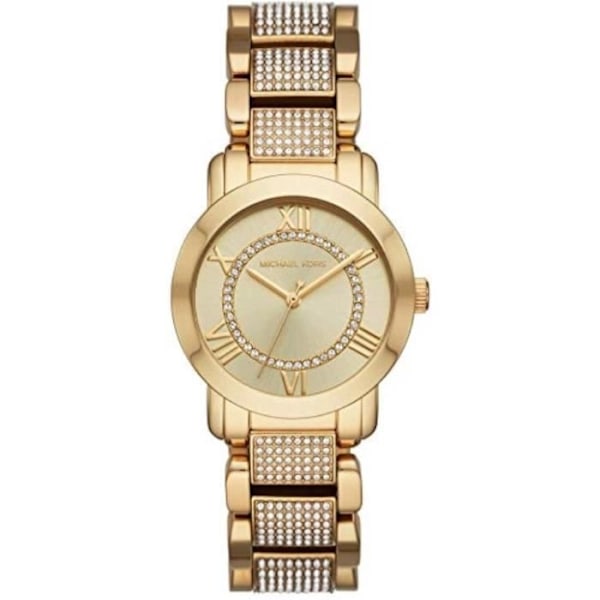 Kvartsur - MICHAEL KORS - 400372 - Rustfrit stål - 5 ATM vandtæt - Analog guld-