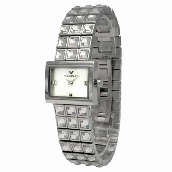 Ur - Viceroy - 40628-00 - Kvarts - Analog - Hvidt stål