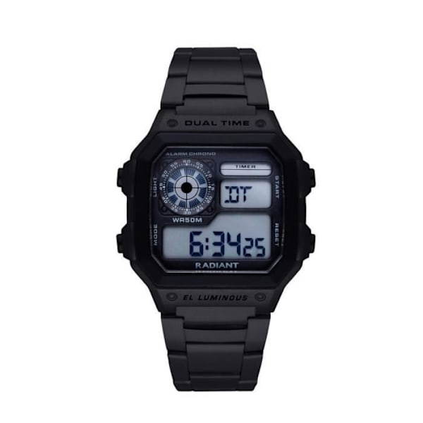 Zuri Digital Black Square Face Radiant herreur RA505203 [AC1692]