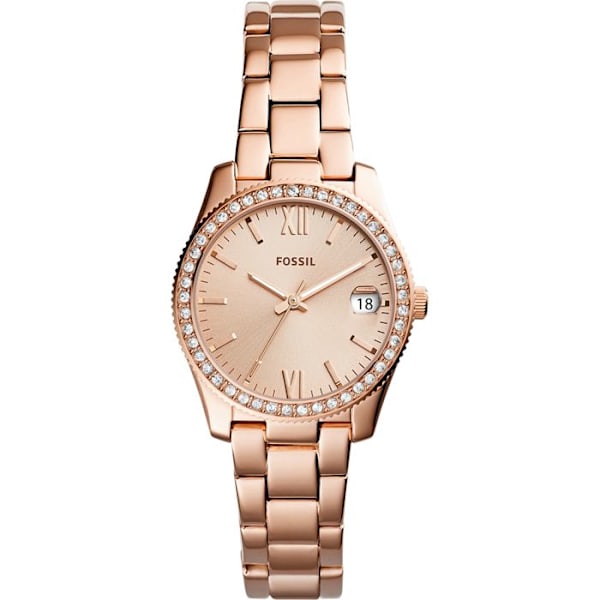 Dameur - FOSSIL - Scarlette Mini - 32 mm - Quartz - Rustfrit stål Rose guld