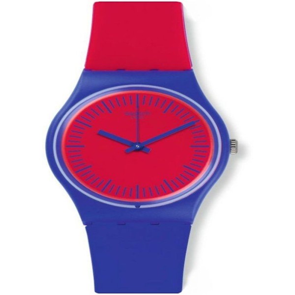 SWATCH UNISEX 34MM SILIKONIKELLO MUOVIKAPPALE KVARTSIKELLO GS148