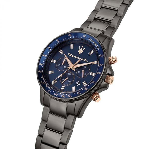 Ur - Maserati - R8873640001 - Analog - Rustfrit stål - Vandtæthed 10 Atm Grå
