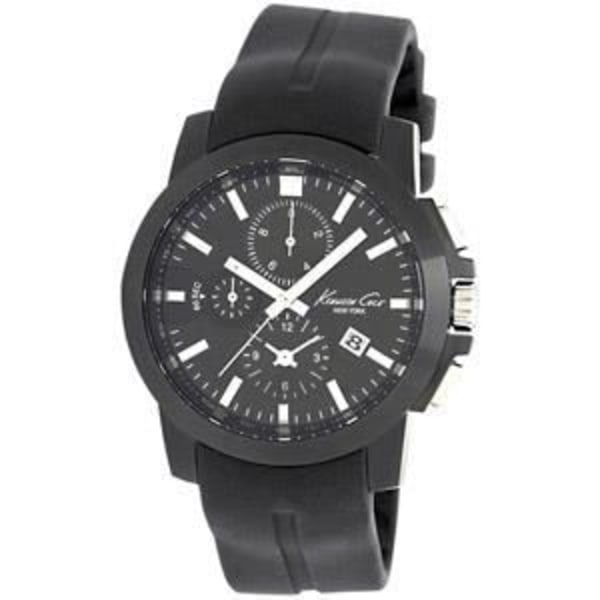 Ur - Kenneth Cole - IKC1844 - Kvarts - Sort - Vandresistens 3 ATM Svart