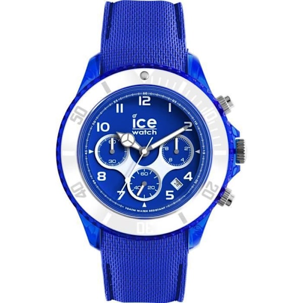 Montre ICE-WATCH - ICE dune Admiral blue - Armband i silikon - Chrono - Man kungsblå