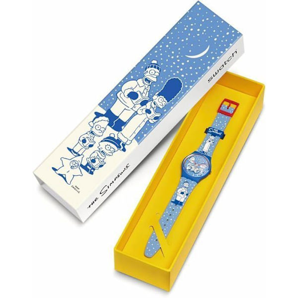 Swatch Se The Simpsons Collection Tidings Of Joy Unisex SO28Z126
