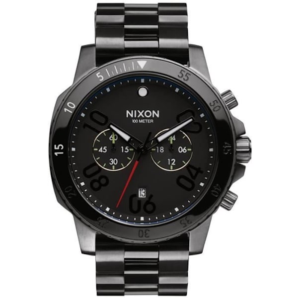 Herreur - NIXON - THE RANGER A5491531 - Quartz - Analog - Sort Svart