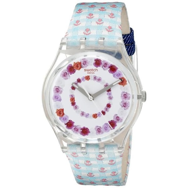 Klocka - Swatch - gz291 roses4u - Svart - Herr - Kvarts - Analog Rosa