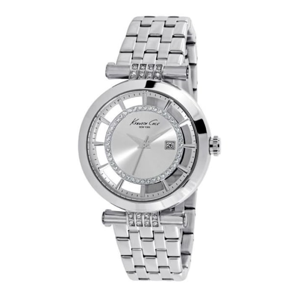 Ur - Kenneth Cole - 10021103 - Quartz - Analog - Stål til kvinder