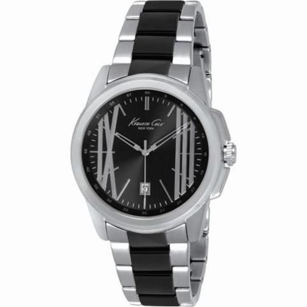 Ur - Kenneth Cole - KC9385 - Kvarts - Analog - Sort stål