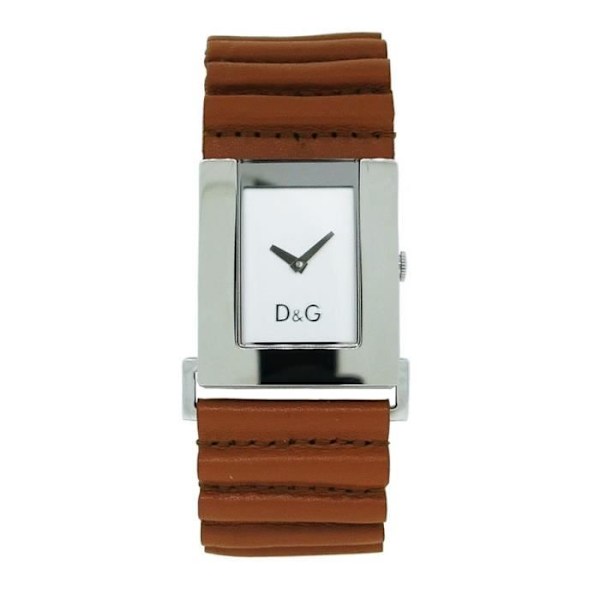 Klocka - Dolce&Gabbana - DW0204 - Kvarts - Analog - Vitt läder Vit