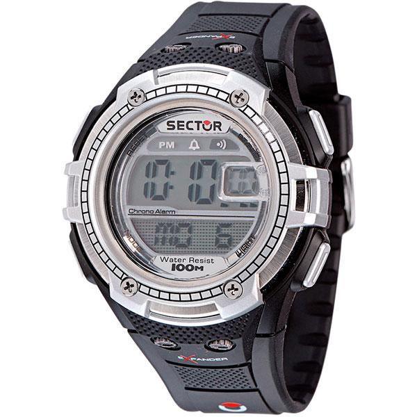 SECTOR – 3251172115 – Miesten kello – LCD Svart