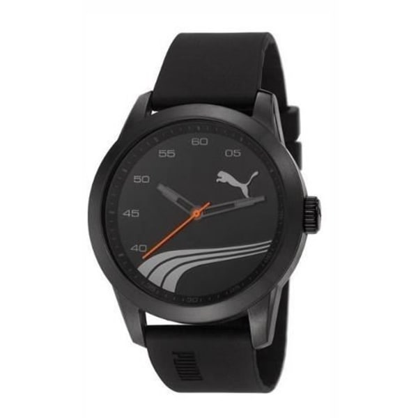 Klocka - PUMA - PU103651004 - Kvarts - Analog - Svart harts Svart