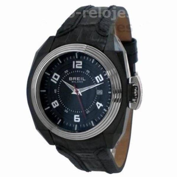 Ur - Breil - BW0321 - Kvarts - Analog - Sort Læder
